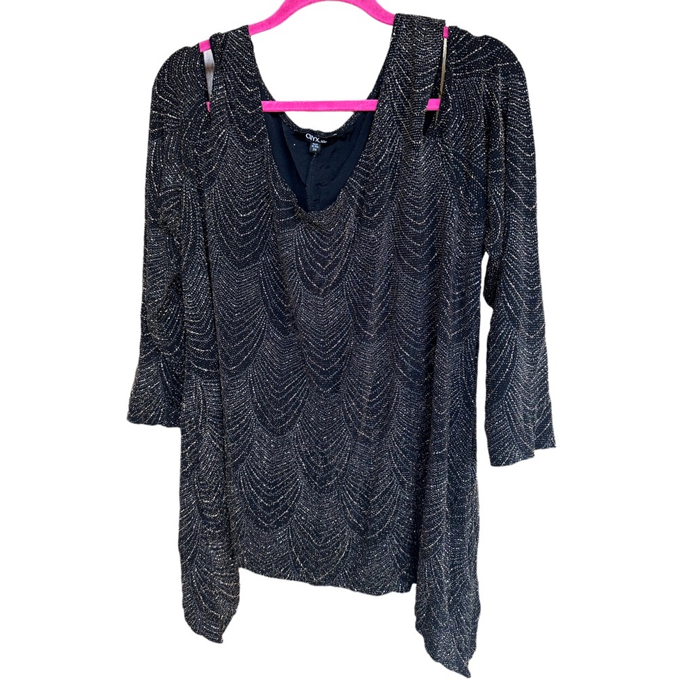Art Deco Shimmery Blouse